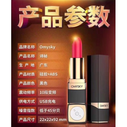 口红跳蛋充电款Lipstick vibrating egg charging