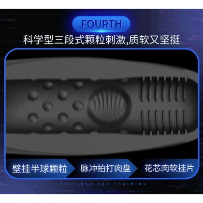 丹鹏脉冲加温阴茎训练飞机杯充电款Danpeng Pulse Heating Penis Training Airplane Cup Charging Type