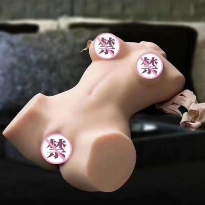 仿真半身娃娃5KG双穴可用Simulation bust doll 5KG double 