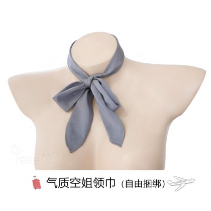 F7049/气质优雅包臀空姐装/帽子-领巾-拉链上衣-短裙-T裤