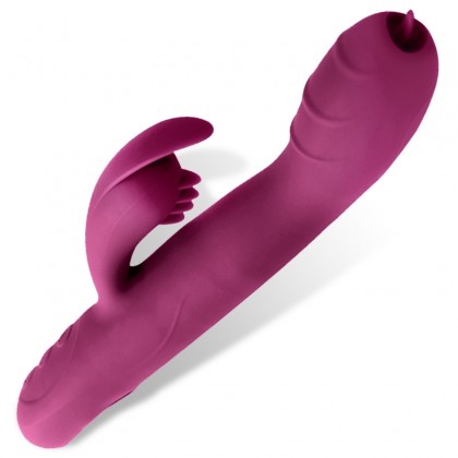 加温舌撩震动棒充电款Charging type with warming tongue and vibrating stick