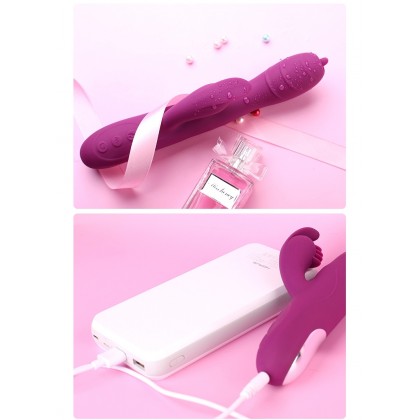 加温舌撩震动棒充电款Charging type with warming tongue and vibrating stick