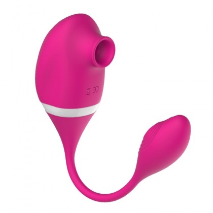 吮吸双头两用跳蛋充电款Sucking double-headed dual-use vibrating egg charging model