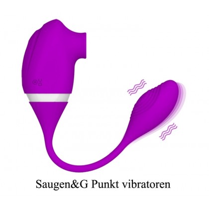 吮吸双头两用跳蛋充电款Sucking double-headed dual-use vibrating egg charging model