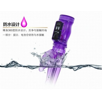百乐双头神鸟旋转摇摆震动棒Baile Double-headed God Bird Rotating Swing Vibrator