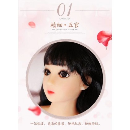带头半身娃娃