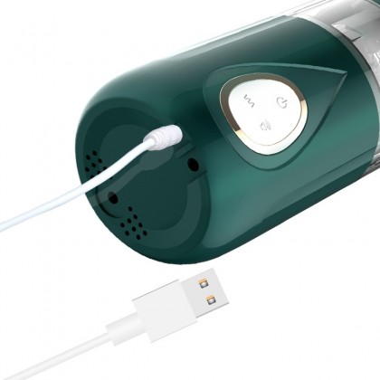 自动抽插发声震动分段式飞机杯充电款Automatic pumping of sound vibration segmented aircraft cup charging model