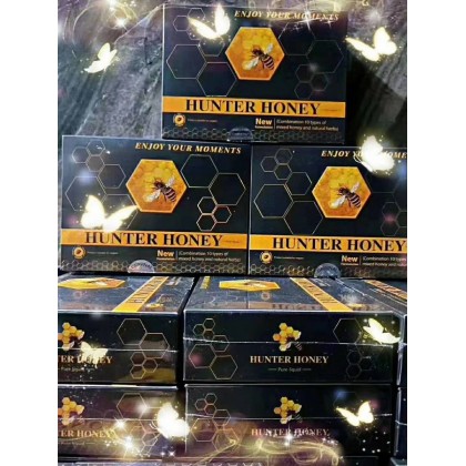 全新独特配方Hunter Honey 猎人蜂蜜 (HALAL) 12 SACHETS 男人之宝保健壮阳补肾 12包