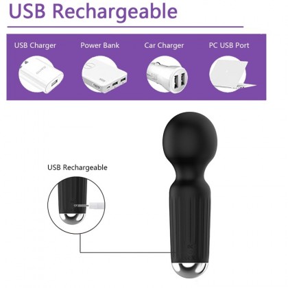 迷你AV棒11*3.7cm充电款Mini AV stick 11*3.7cm charging model