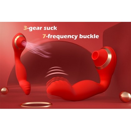 魔术指吸吮扣动手指震动棒充电款Magic finger sucking buckle finger vibrator charging model