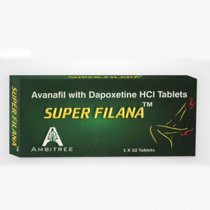 (绿水鬼) 别名绿魔鬼印度阿伐那非双效片 Super Filana 